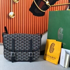 Goyard Belvedere Messenger MM Black