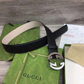 Gucci Signature Leather Belt