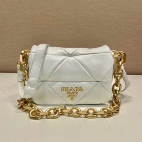 Prada System Nappa Patchwork Small Shoulder Bag