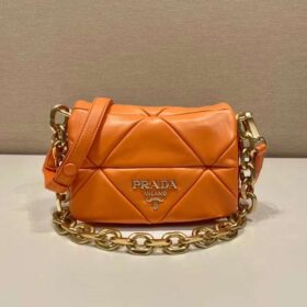 Prada System Nappa Patchwork Small Shoulder Bag