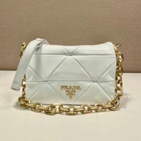 Prada System Nappa Patchwork Shoulder Bag