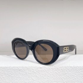 Balenciaga Rive Gauche Round Sunglasses