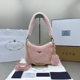 Prada Shearling Mini-Bag