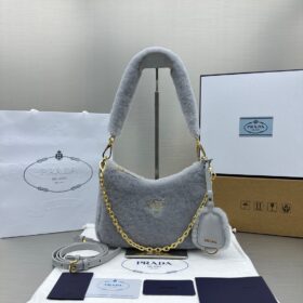 Prada Shearling Mini-Bag