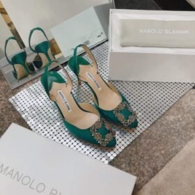 Manolo Blahnik Hangisi Slingback Pumps