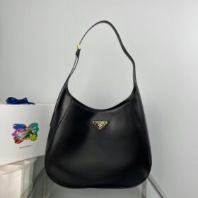 Prada Large Leather Shoulder Bag