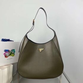 Prada Large Leather Shoulder Bag