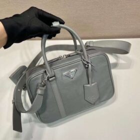 Prada Antique Nappa Leather Top Handle Bag