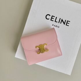 Celine Compact Wallet Triomphe