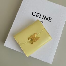 Celine Compact Wallet Triomphe