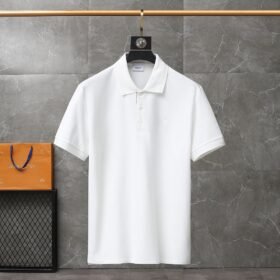 Burberry Monogram Embroidered Polo Shirt