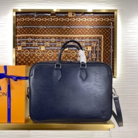 LV Dandy MM Epi Leather Briefcase