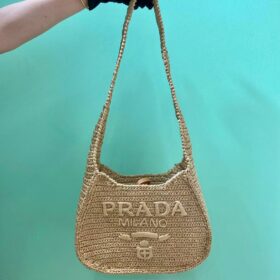 Prada Crochet Tote Bag