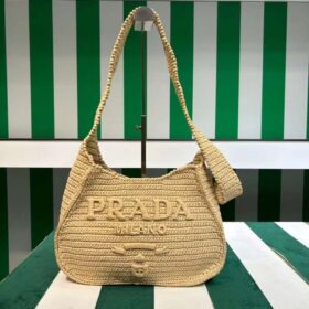 Prada Crochet Tote Bag