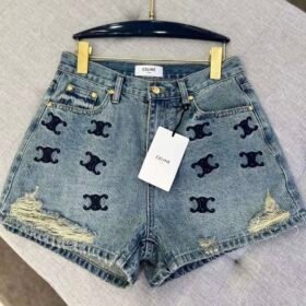 Celine Denim Short Pants