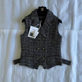 Chanel Tweed Vest Top