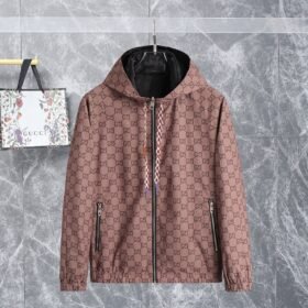 Gucci Technical GG Hooded Jacket