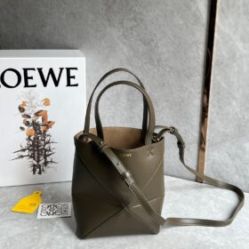 Loewe Mini Puzzle Fold Tote Bag