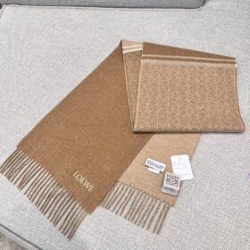 Loewe Scarf Wool And Cashmere