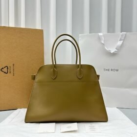 The Row Soft Margaux 17 Bag in Leather