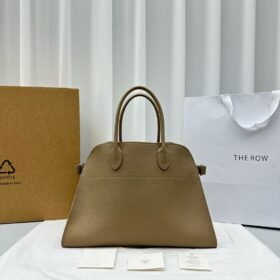 The Row Soft Margaux 17 Bag in Leather