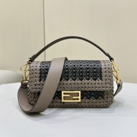 Fendi Baguette Braided Leather Bag