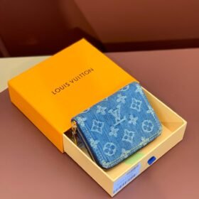 LV Lou Wallet Denim