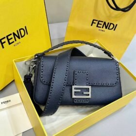 Fendi Baguette Bag With Oversize Topstitching