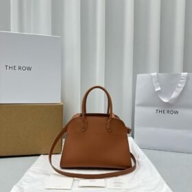 The Row Soft Margaux 10 Bag in Leather