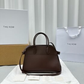 The Row Soft Margaux 12 Bag in Leather