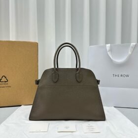 The Row Soft Margaux 15 Bag in Leather