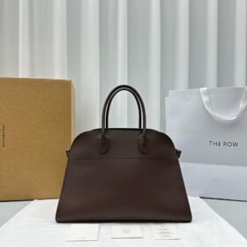 The Row Soft Margaux 15 Bag in Leather