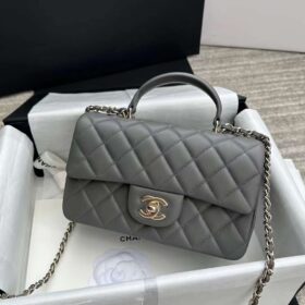 Chanel Mini Flap Bag With Top Handle