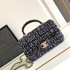 Chanel Mini Flap Bag With Top Handle