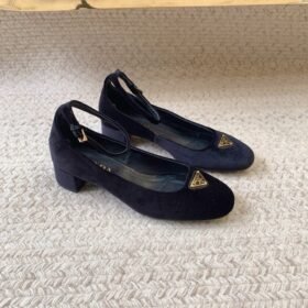 Prada Velvet Pumps