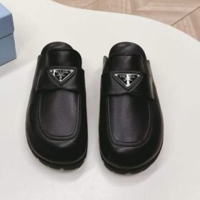 Prada Leather Mules