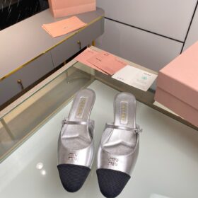 Miu Miu Leather Mules