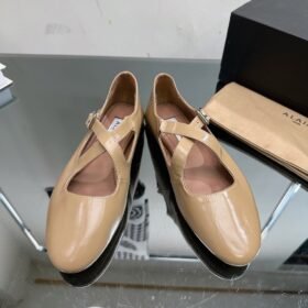 Alaia Criss Cross Ballet Flats