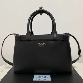 Prada Buckle Small Leather Handbag