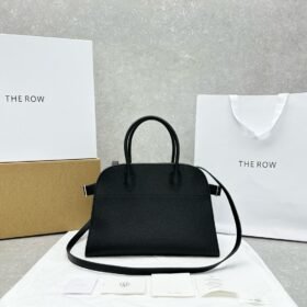 The Row Soft Margaux 12 Bag in Leather