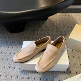 The Row Suede Loafer