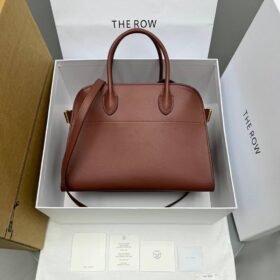 The Row Soft Margaux 12 Bag in Leather