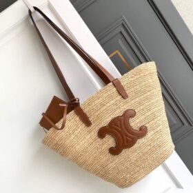 Celine Teen Raffia Tote