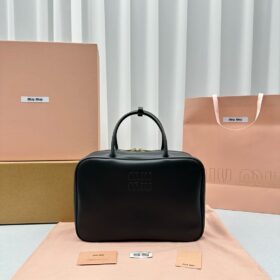 Miu Miu Leather Top Handle Bag