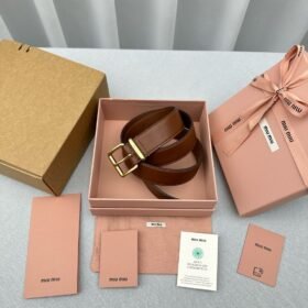 Miu Miu Leather Belt