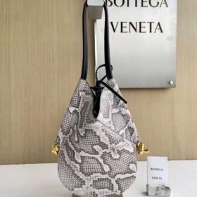 BV Small Solstice Bag Python