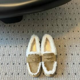 Miu Miu Suede Loafers