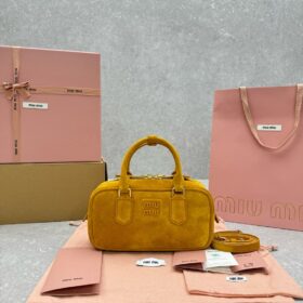 Miu Miu Arcadie Suede Bag