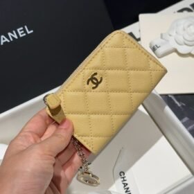 Chanel Zipped Card Holder