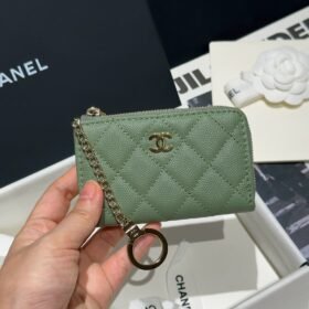 Chanel Zipped Card Holder